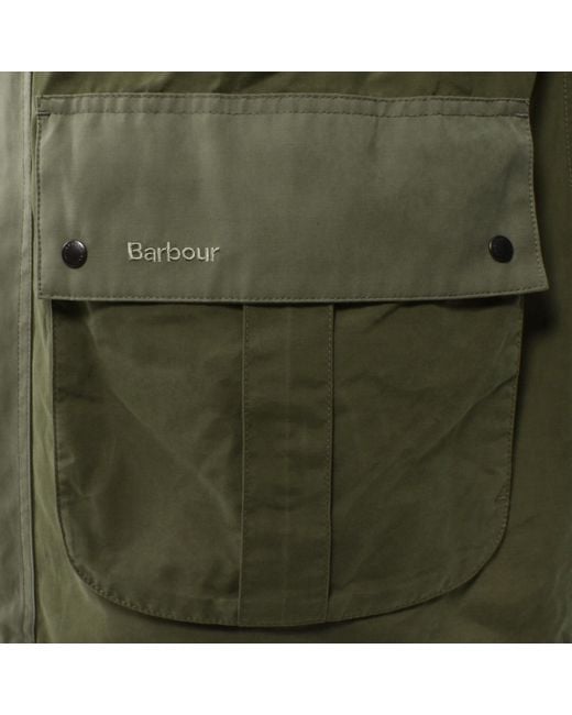 Barbour Green Icons Durham Casual Jacket for men