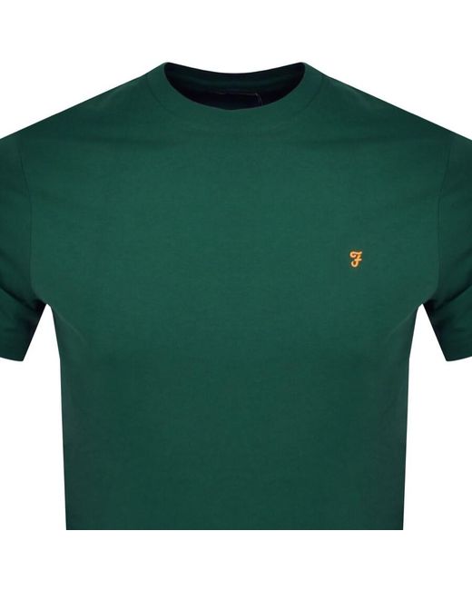 Farah Green Danny T Shirt for men