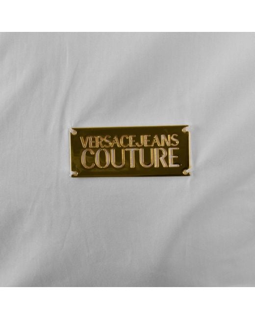 Versace Jeans White Couture Long Sleeve Shirt for men