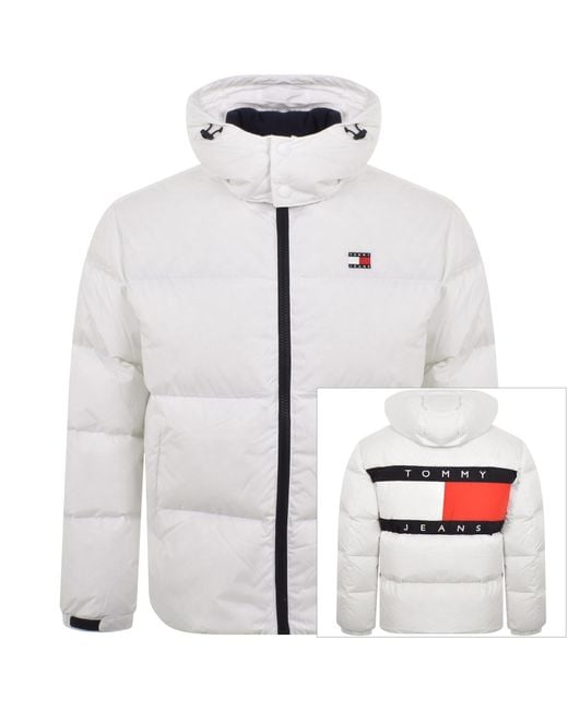 Tommy Hilfiger Gray Alaska Puffer Jacket for men