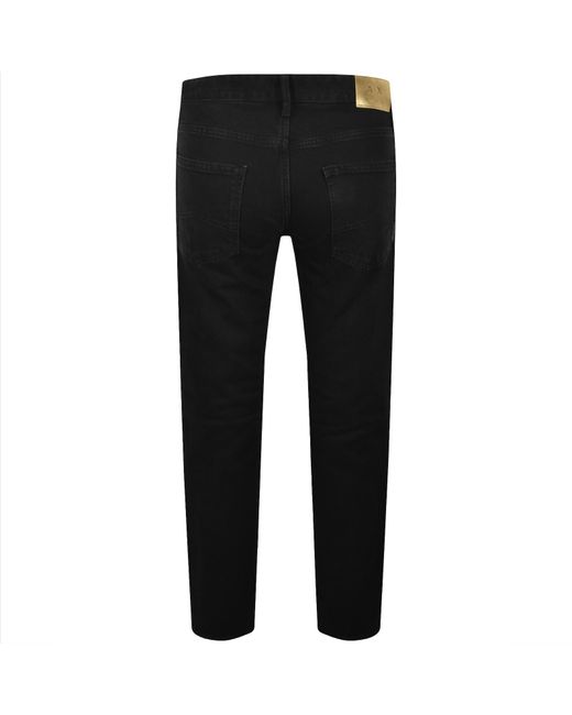 ARMANI EXCHANGE Black J14 Slim Fit Jeans for men
