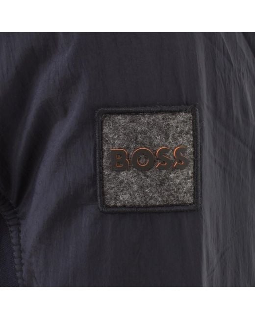 Boss Blue Boss Zequilt 01 Full Zip Sweatshirt for men