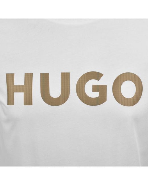 HUGO Gray Dulivio U263 T Shirt for men