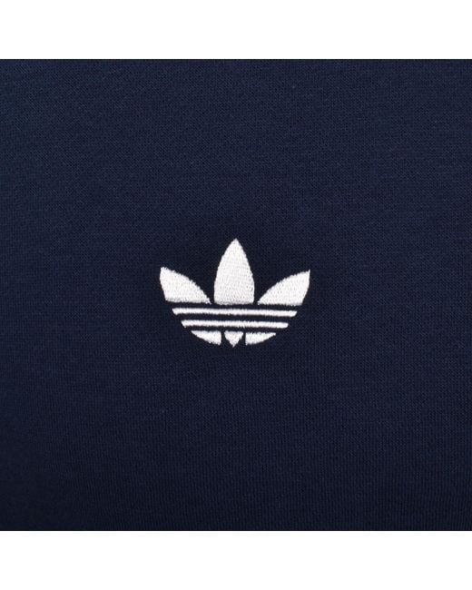 Adidas Originals Blue Hoodie for men