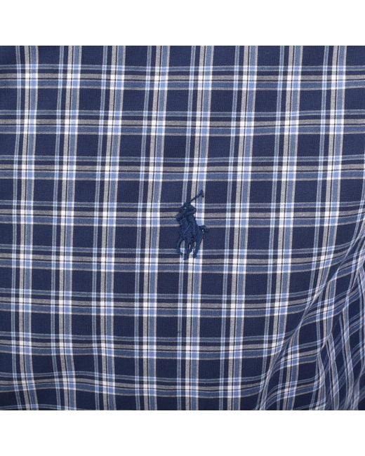 Ralph Lauren Blue Long Sleeved Shirt for men