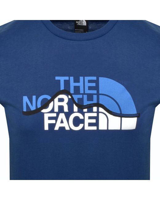 The North Face Blue Mountain Line T Shirt for men