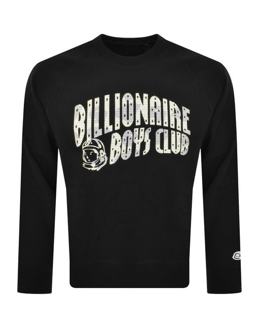 BBCICECREAM Black Arch Logo Sweatshirt for men