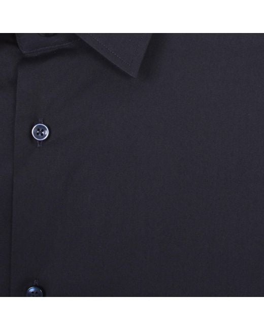 BOSS BUSINESS Blue Boss H Joe Kent Long Sleeved Shirt for men