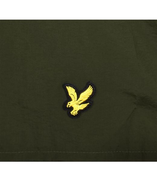 Lyle & Scott Green Swim Shorts for men