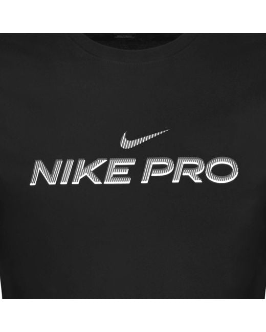 Nike Black Training Dri Fit Pro T Shirt for men