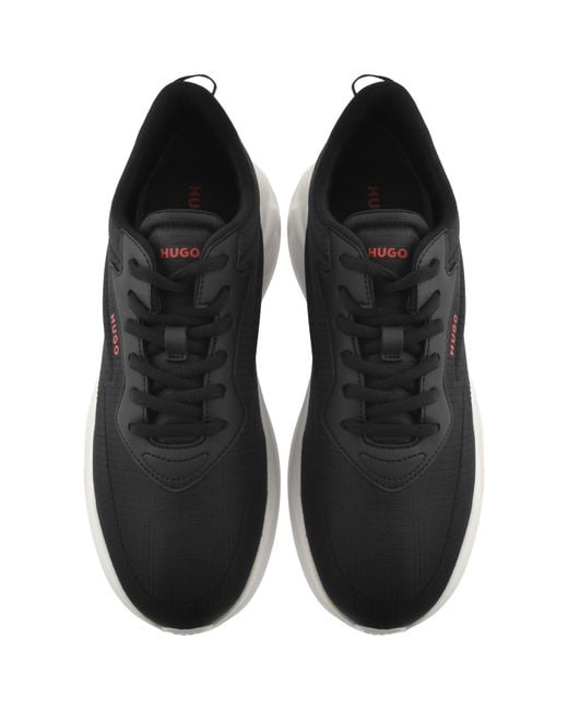 HUGO Black Leon Runner Trainers for men
