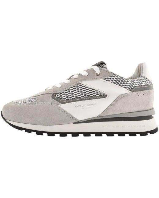 Android Homme White Lechuza Trainers for men