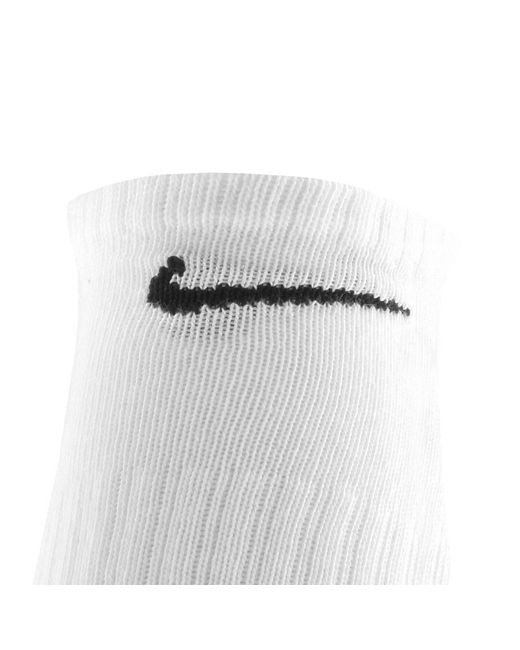 Nike White Everyday Lightweight Training No-show Socks - Pack Of 6 for men