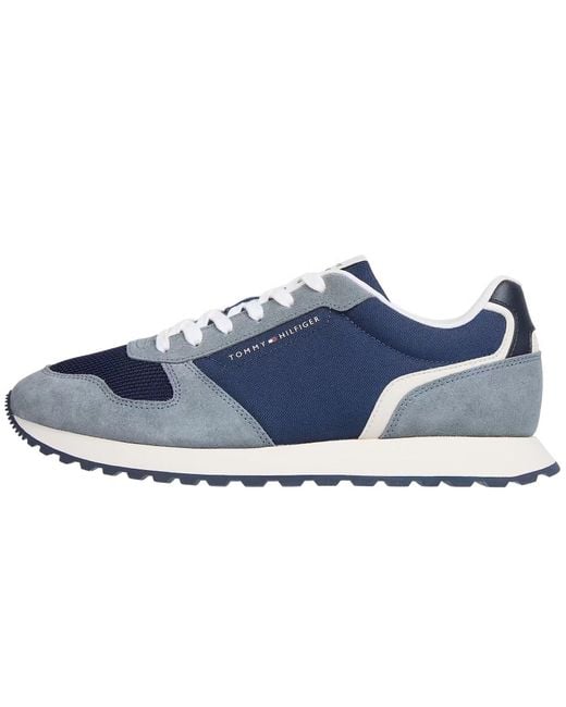 Tommy Hilfiger Blue New Runner Trainers for men