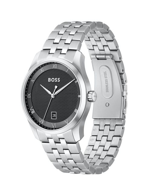 BOSS BUSINESS Metallic Boss Principle Watch for men
