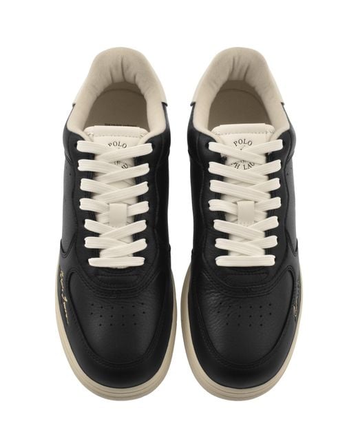 Ralph Lauren Black Masters Trainers for men