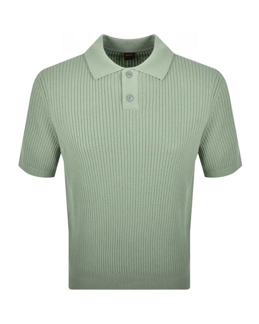 Boss Green Boss Akoppo Knit Polo Shirt for men