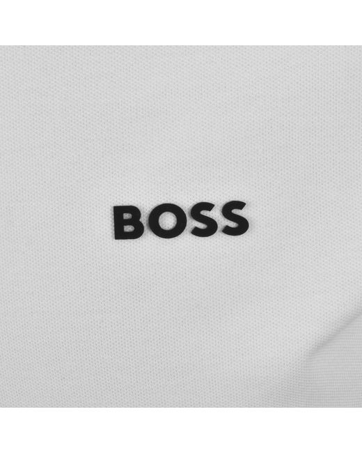 Boss White Boss Birdie Paule Polo T Shirt for men