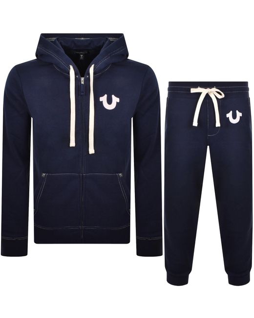 True Religion Blue Tracksuit for men