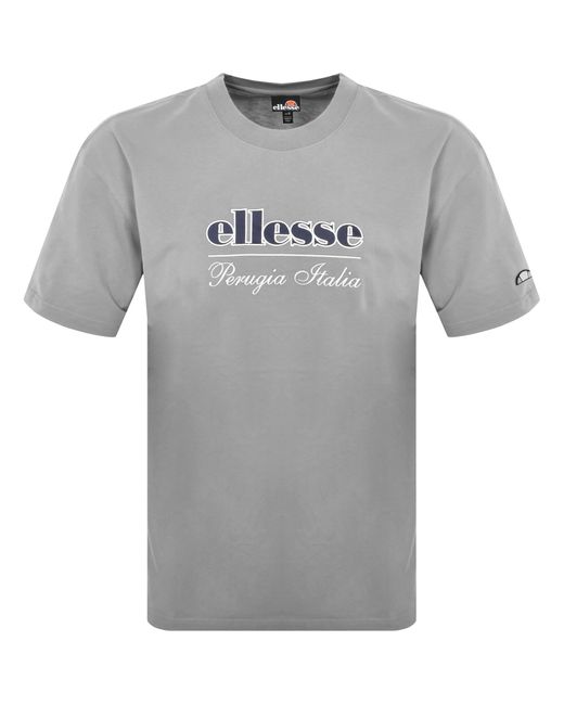 Ellesse Gray Itorla Logo T Shirt for men