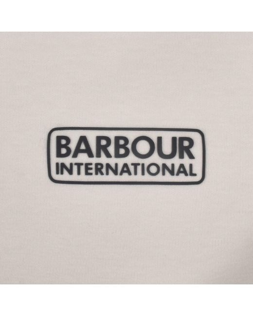 Barbour Gray Panter Interlock Polo for men