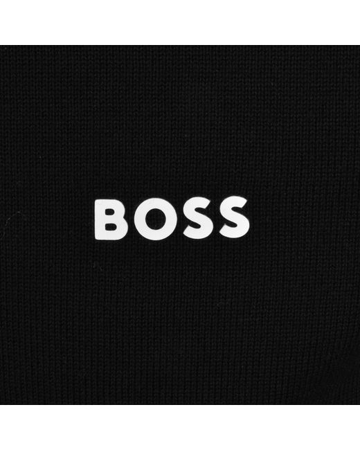 Boss Black Boss Ever X Knit Polo Jumper Back for men