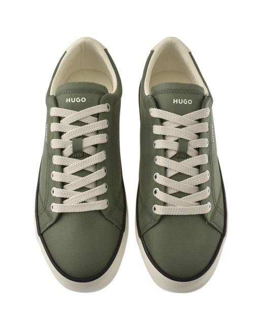 HUGO Green B Cross Tennis Trainers Dark for men