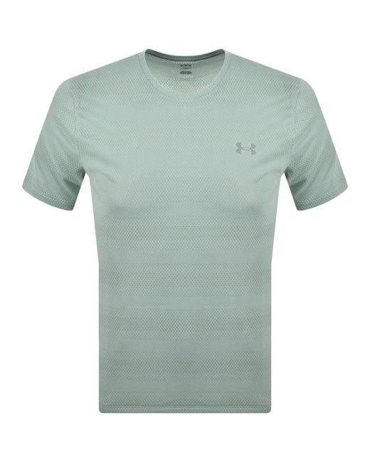 Under Armour Green Logo T Shirt for men