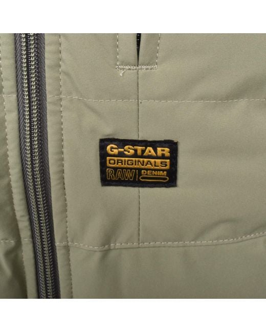G-Star Green G-Star Foundation Liner Jacket for men