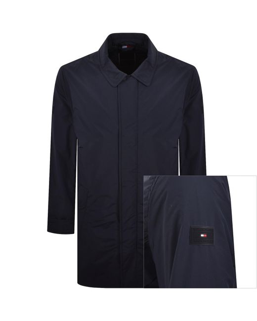 Tommy Hilfiger Blue Packable Car Jacket for men