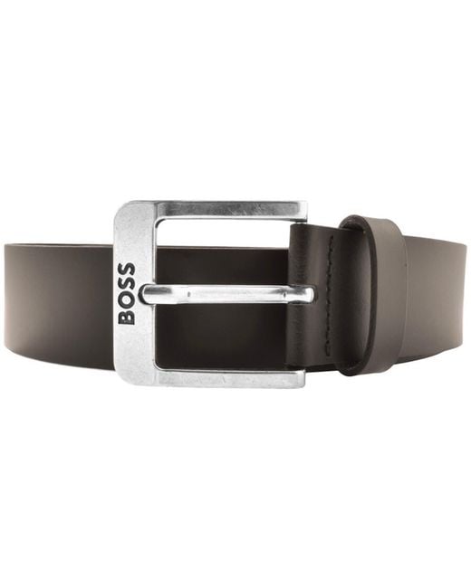 BOSS BUSINESS Brown Boss Jemio Belt for men