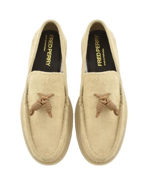 Fred Perry Natural Dawson Tassel Loafer Oatmeal for men