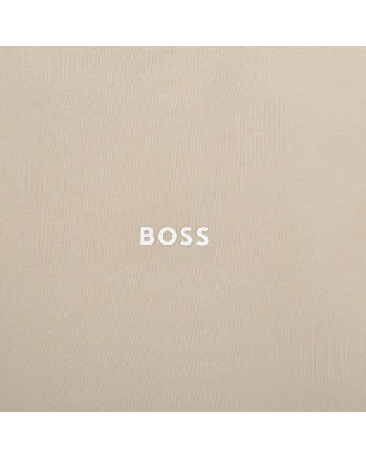 Boss Natural Boss Tchup Logo T Shirt for men