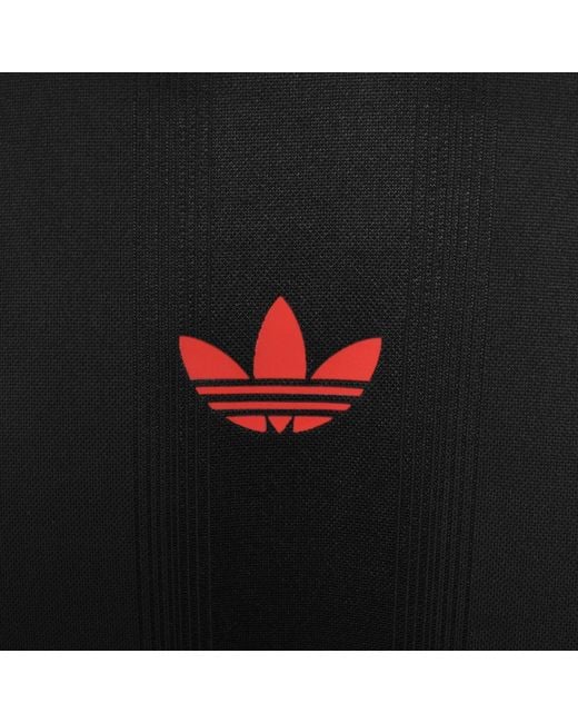 Adidas Originals Black Jacquard Jersey T Shirt for men