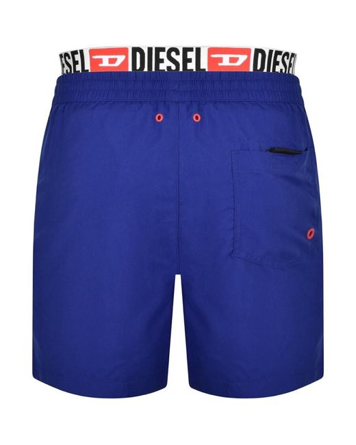 DIESEL Blue Bmbx Visper 41 Swim Shorts for men