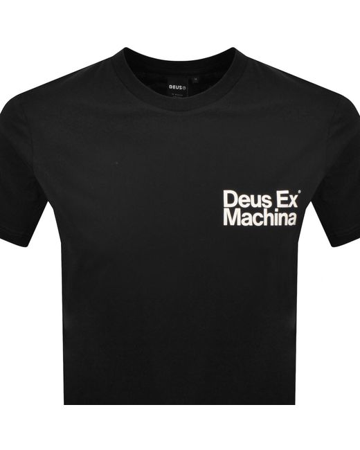 Deus Ex Machina Black Plenty Good T Shirt for men