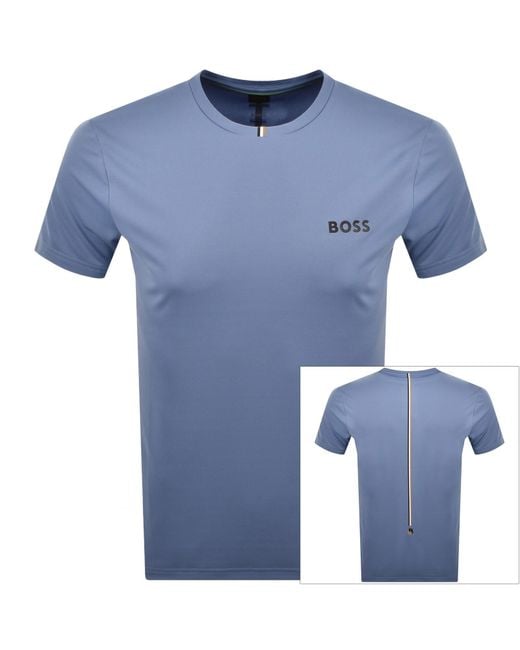 Boss Blue Boss Toc Spin Training T Shirt for men