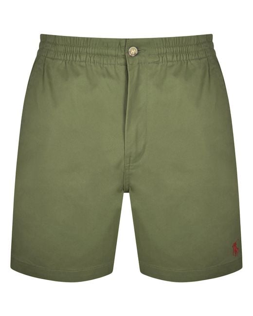 Ralph Lauren Green Prepster Shorts for men