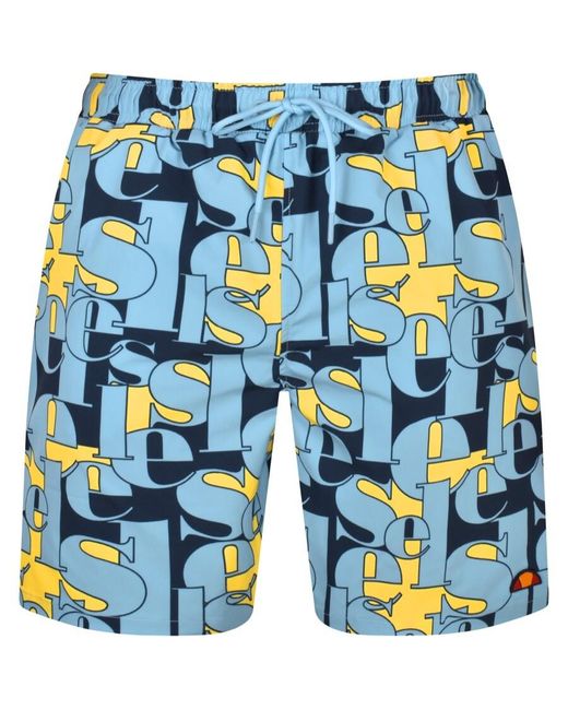 Ellesse Blue Darrall Swim Shorts for men
