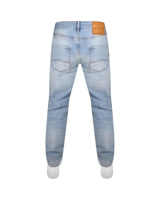 Armani Exchange Blue J13 Slim Fit Jeans for men