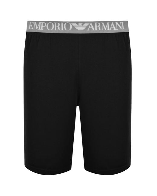 Armani Gray Emporio Short Loungewear Set for men