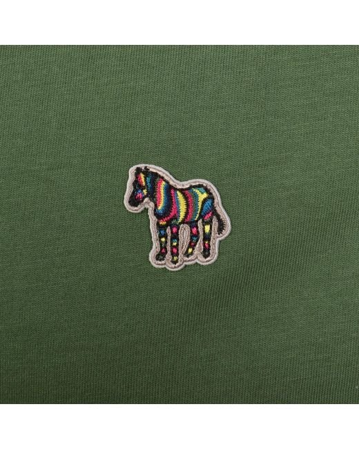 Paul Smith Green Zebra Sweatshirt for men