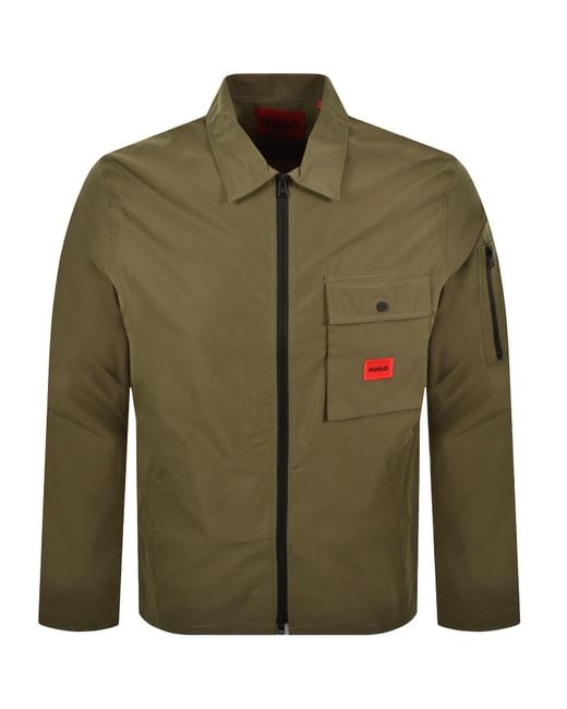 HUGO Green Emmond Overshirt for men