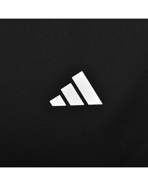 Adidas Black Workout Vest for men