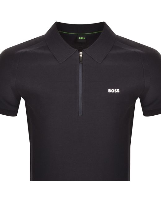 Boss Black Boss Zayno Half Zip Polo T Shirt for men