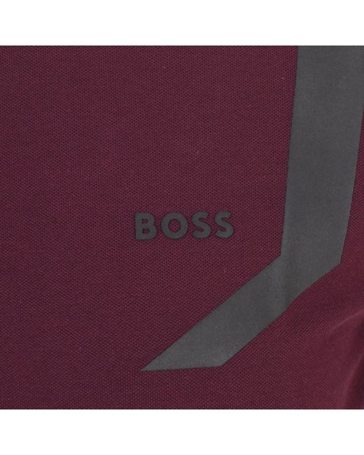 Boss Purple Boss Paule 2 Polo T Shirt for men