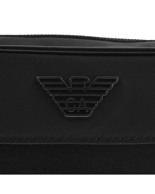 Armani Black Emporio Crossbody Shoulder Bag for men