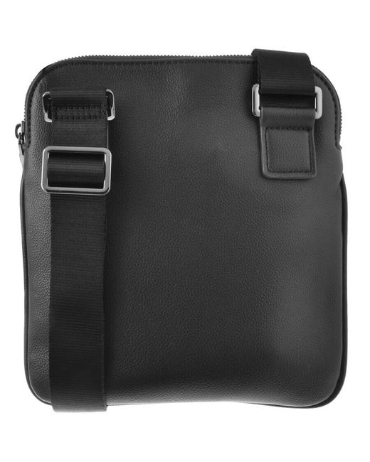 Armani Exchange Black Logo Crossbody Bag for men