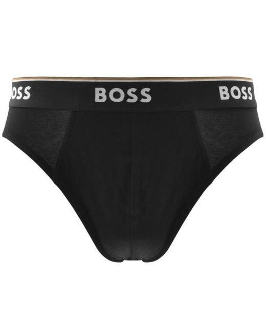 BOSS BUSINESS Gray Boss Underwear 3 Pack Briefs for men