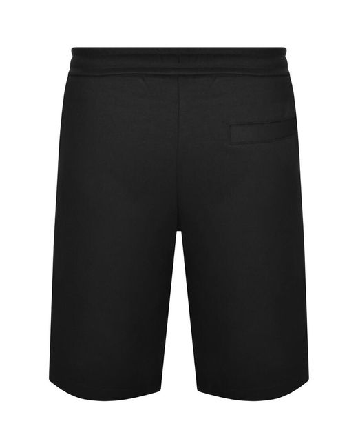 Armani Exchange Black Jersey Shorts for men
